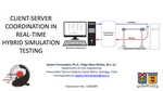 Client-server application for multi-platform coordination in RTHS testing